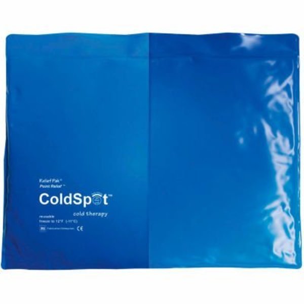 Fabrication Enterprises Relief Pak® ColdSpot„¢ Reusable Blue Vinyl Cold Pack, Standard 11" x 14", 12/PK 11-1000-12